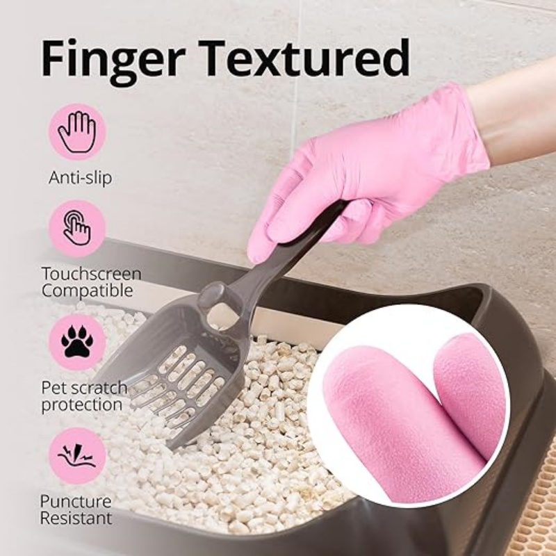 100PCS Disposable Nitrile Glov - đánh giá và giá Nitrile Mechanic Glove