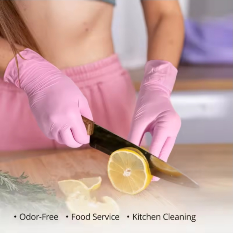 100PCS Disposable Nitrile Glov - đánh giá và giá Nitrile Mechanic Glove