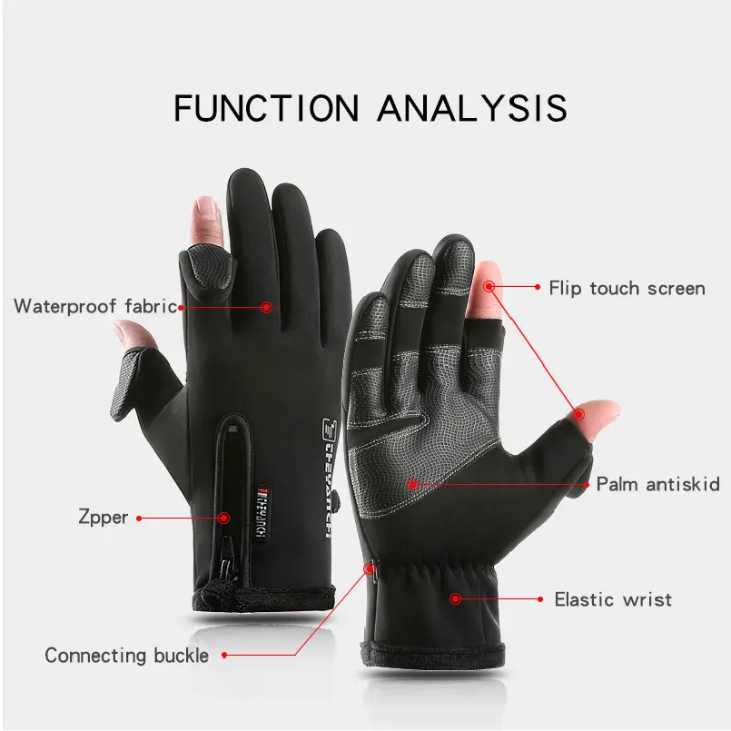 Touch Screen Men Cycling Glove - đánh giá và giá Ski Glove Waterproof